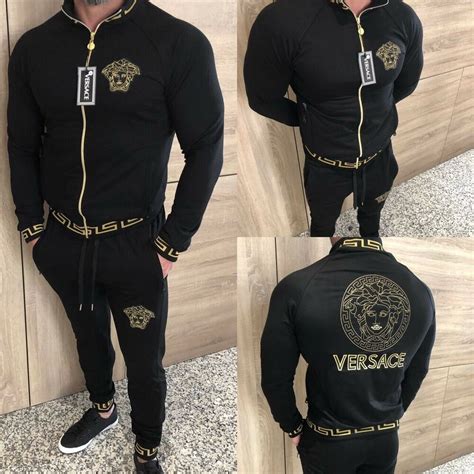 versace tracj szut|Versace Men's Tracksuits, Jeans & Bags .